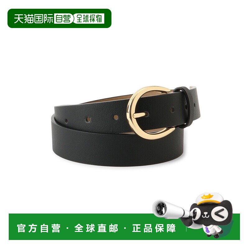 1h可退 日本直邮ROPE' PICNIC 若佩尼 女装 28mm 宽 D扣 仿皮腰带
