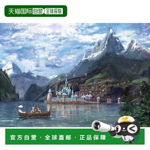 冰雪奇缘 拼图 1000片 51x73.5cm 日本直邮 Tenyo