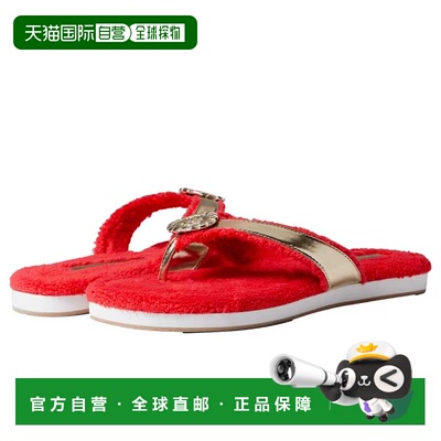 自营Jack Rogers Rosie Comfort Flip-Flop Fire Red / Platinum