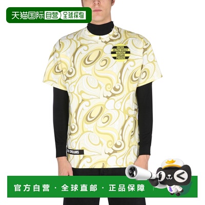 1h可退 香港直邮Raf Simons 拉夫 西蒙 男士 水手领T恤 211M12419