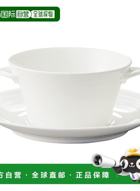 【日本直邮】Noritake/则武 汤杯 225cc 白色 93972C/4943