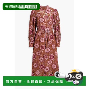 1h可退 香港直邮潮奢 FARM RIO 女士 钩花中长连衣裙 330426GIGIT