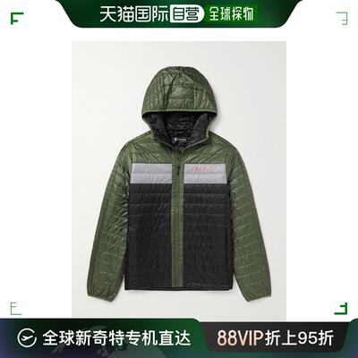 香港直邮潮奢 Cotopaxi 男士 Capa 徽标印花绗缝再生尼龙防破裂连