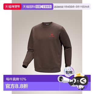 加拿大直邮始祖鸟Emblem Fleece男式圆领抓绒衫