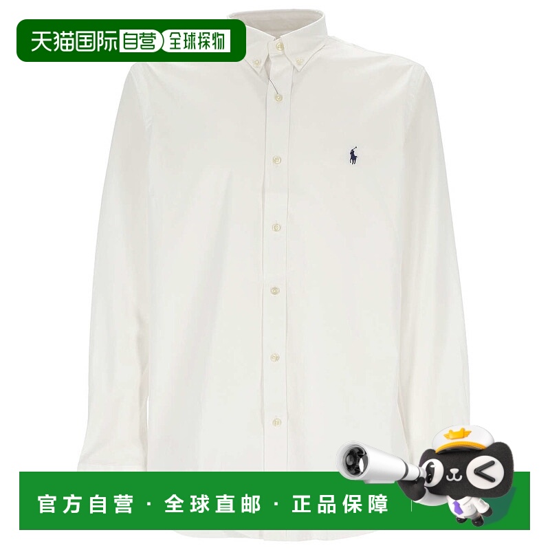 1h可退 欧洲直邮polo ralph lauren拉夫劳伦 男士长袖衬衫宽松春