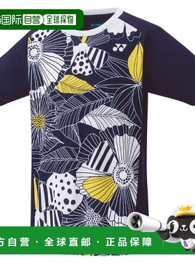 日本直邮Yonex 10503J Junior 游戏T恤 运动服装 羽毛球 网球 软