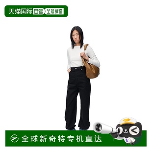 欧洲直邮LOEWE罗意威24上新莫代尔长袖 1h可退 上衣圆领针织刺绣