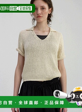 韩国直邮NOTHING WRITTEN正品女装毛衣302932884Paper polo pullo