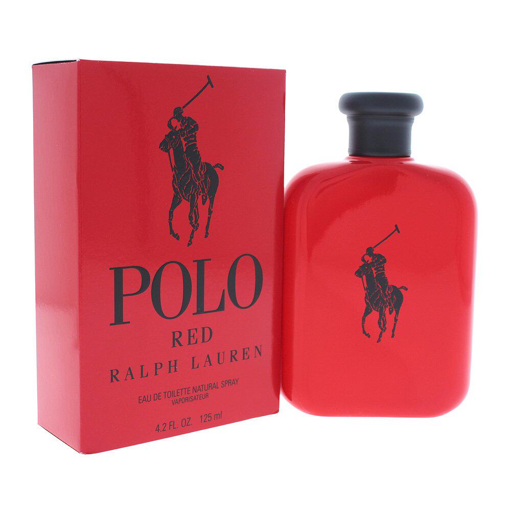 美国直邮RALPHLAUREN拉夫劳伦红色马球男士淡香水辛辣木质调125ml