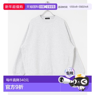 1h可退 日本直邮LAKE SEEKERS 男装宽松半拉链连帽卫衣 BSLSA7SW0