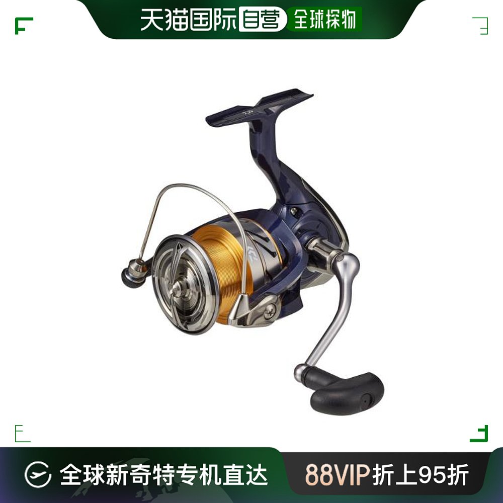 自营|daiwa达亿瓦纺车轮直柄式渔轮crest lt4000-cxh款鱼