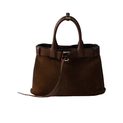 Prada Buckle中号袢带单肩包 1BA4342C4SVOBO