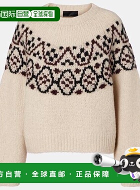 1h可退 香港直邮NILI LOTAN 女士 Chrissy 'Fair Isle' 提花毛衣