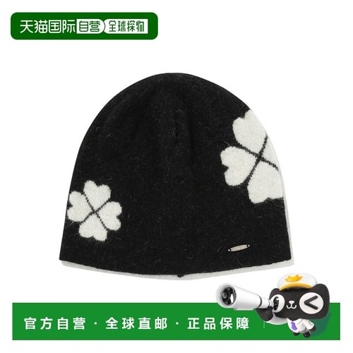 韩国直邮COVERNAT WOMAN 女士帽子CO2404CA72BK CLOVER HEART ANGO
