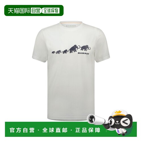 日本直邮QD Logo Print T恤 男士T恤