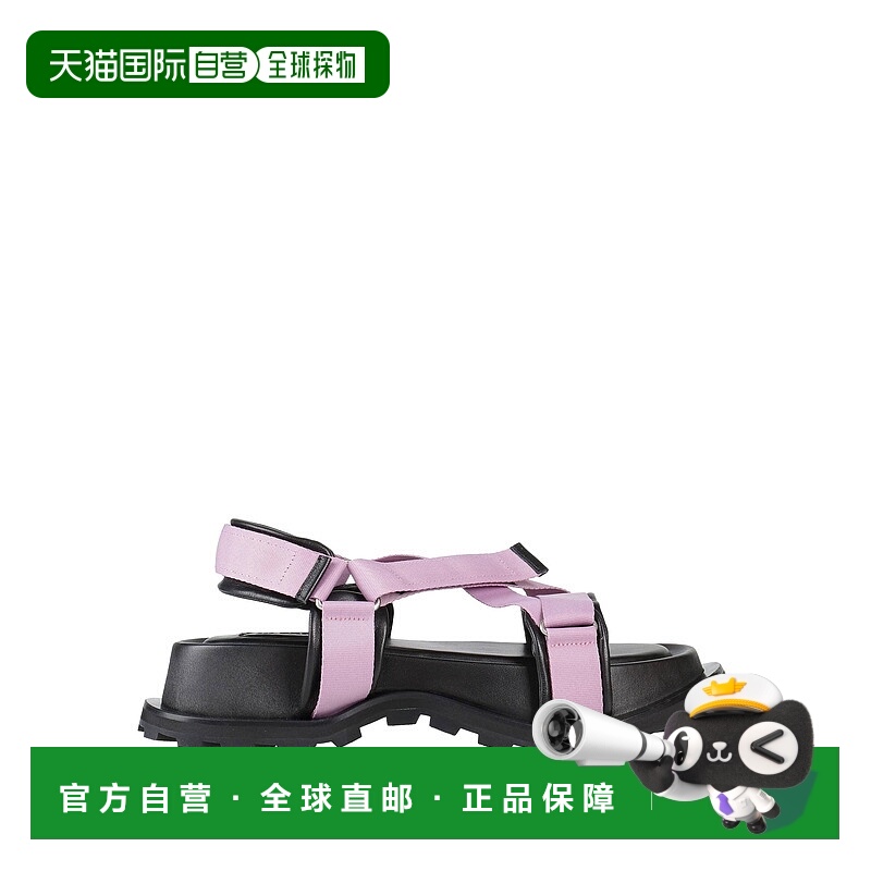 1h可退 香港直邮Jil Sander 吉尔 桑达 女士 凉鞋 purple紫色 舒
