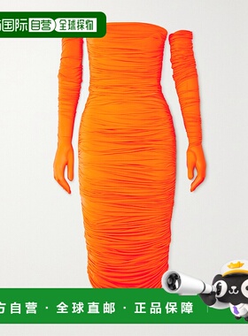 1h可退 香港直邮潮奢 ALEX PERRY 女士 Clarion dress and gloves