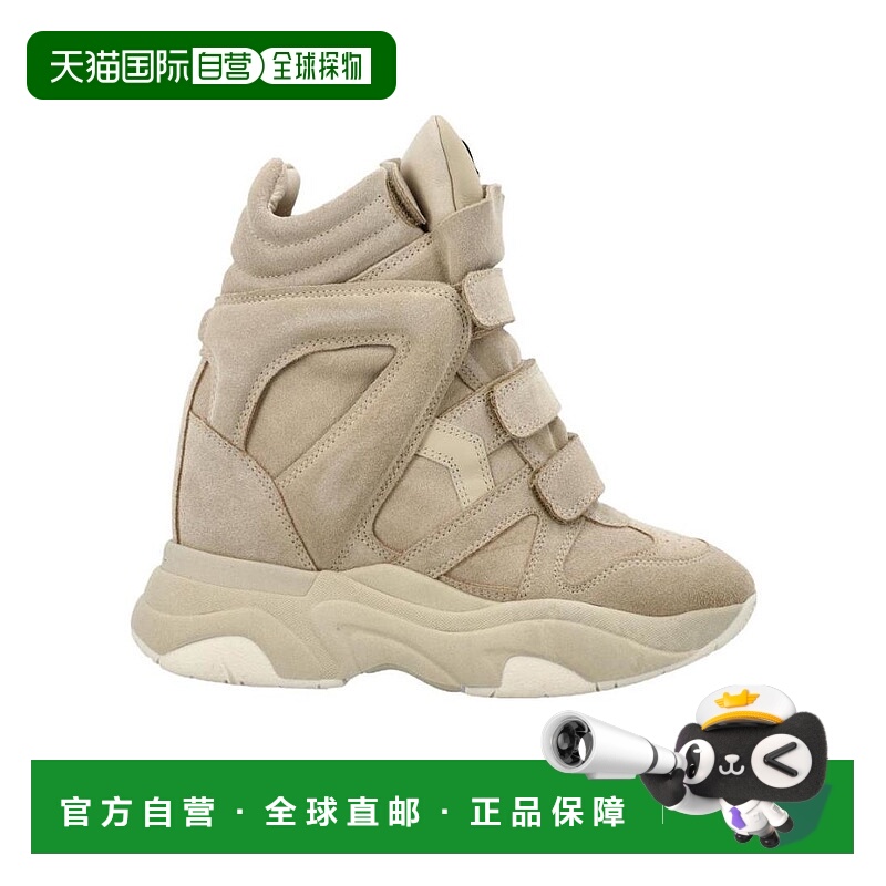 香港直邮Isabel Marant balskee 高帮坡跟运动鞋 BK0009FAA1E18S