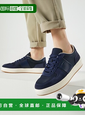 1h可退 香港直邮HOGAN 男士运动鞋 HXM6680FL30TQL0BAV CO 蓝色