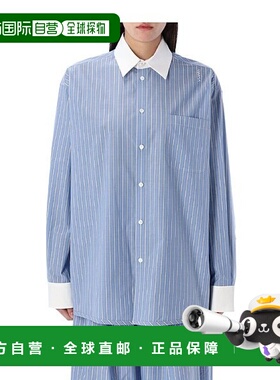 香港直邮MARNI 女士衬衫 CAMA0505QSUTC455STB61 SS2025 蓝色