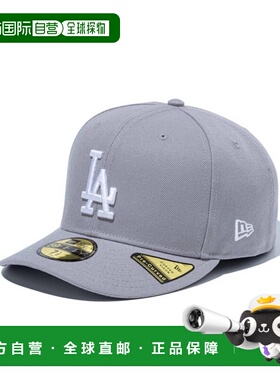 日本直邮New Era PC 59FIFTY 洛杉矶道奇队灰色 x 白色 14524606