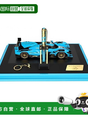 自营欧洲直邮S.T.Dupont法国都彭 男女通用蓝色钯金24H Du Mans书