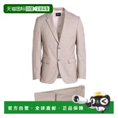 香港直邮潮奢 舒适时尚 BOSS 男士 1h可退 beige米色 波士 西服