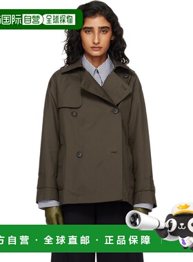 1h可退 香港直邮潮奢 MaxMara 麦斯玛拉 女士 绿色 Zeno 夹克 261