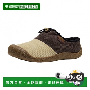 日本直邮KEEN 豪泽三滑动男士徒步户外鞋 1031046 沙色×棕褐色