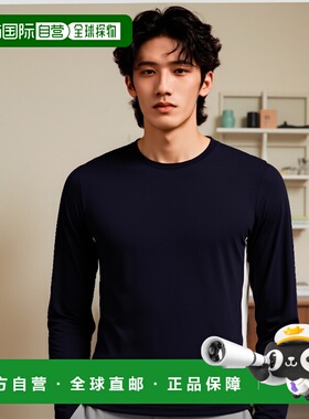 香港直邮HERNO 男士T恤 JG00037UR520689200 AW2025 蓝色 Wool je