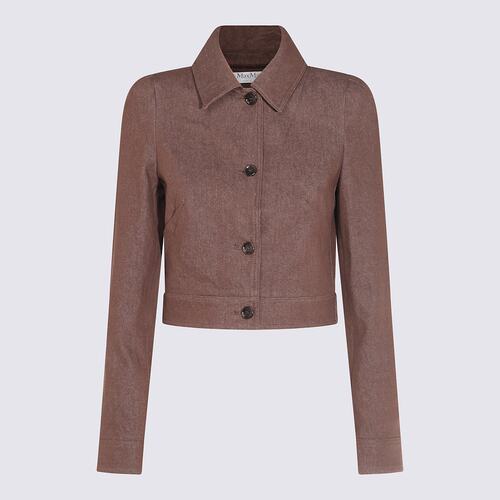 MAX MARA 女士夹克 2511041013600002 SS2025 棕色