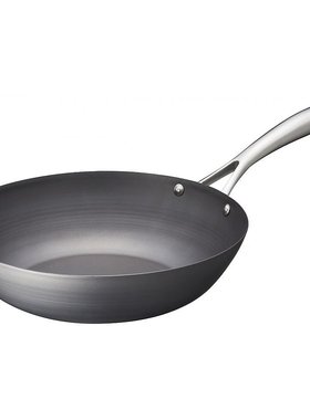 日本Vita Craft唯他 炒锅 深型28cm电磁炉 铁制防锈 黑色2006