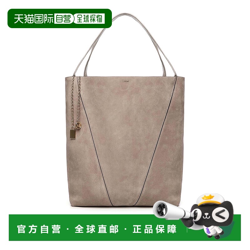 1h可退 香港直邮CHLOÉ 女士手提包 CHC25AS810P9923W AW2025 灰色