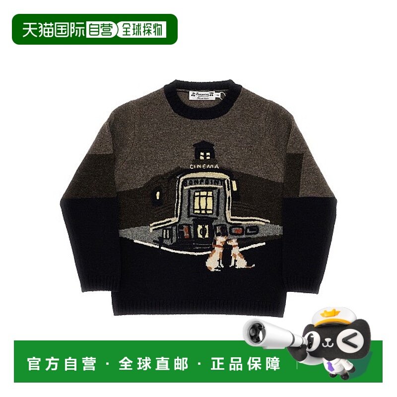 1h可退 香港直邮潮奢 golden goose 女童 BONPOINT 针织衫童装 W0