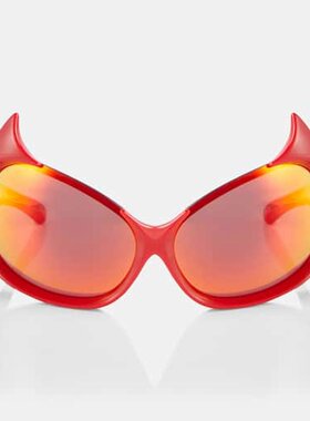 潮奢 Balenciaga 巴黎世家 女士 Gotham 猫眼太阳眼镜