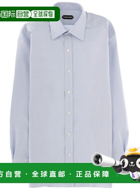 香港直邮潮奢 Tom Ford 汤姆 福特 男士 棉质衬衫 HSBC01C0020WUA
