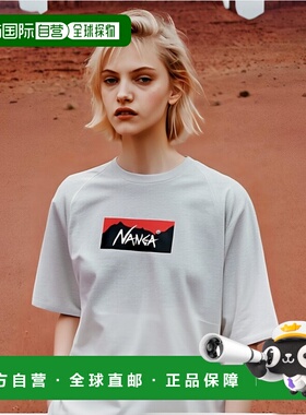 日本直邮NANGA T恤透气舒适ECO HYBRID BOX LOGO nw2311-1g209