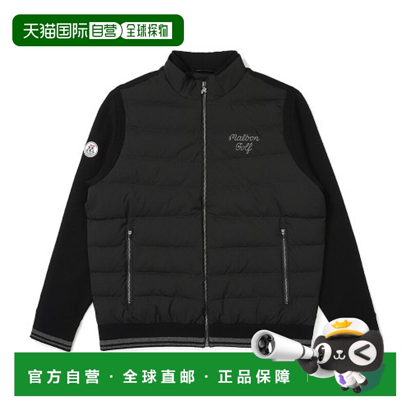 韩国直邮MALBON GOLF 休闲时尚高高尔夫运动M3321PKO02BLK羽绒服