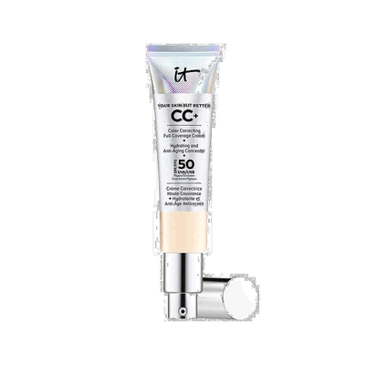 欧洲直邮It Cosmetics依科美CC霜遮瑕款小银管粉底液32ml持久正品