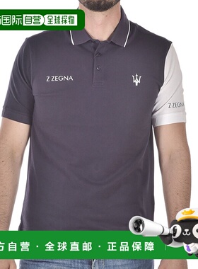 【99新未使用】香港直邮Zegna 杰尼亚短袖POLO衫 VP370ZZB600BLU