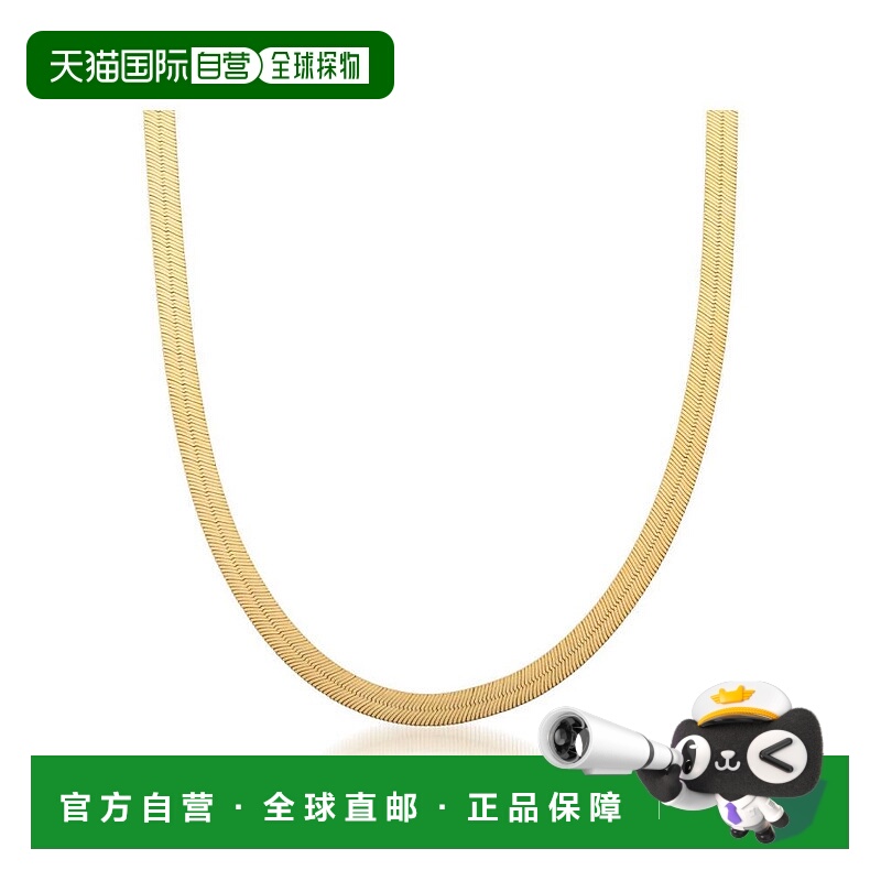 日本直邮日潮 Star JewelryK10 链条鱼骨纹番号:2JK0244蛇骨链