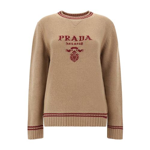 Prada 徽标长袖毛衣 P24G1V144MS232