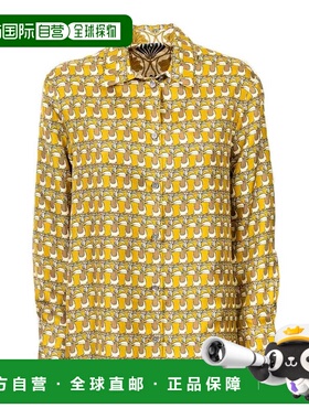 香港直邮MAX MARA 女士衬衫 TIMES004 SS2026 黄色 Times