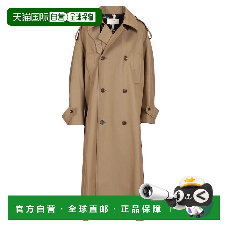 香港直邮CELINE 女士外套 RM09T984C02CM SS2026 驼色 TRENCH COA