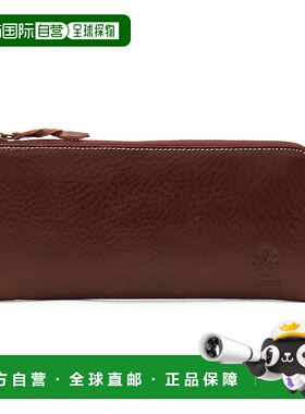 日本直邮Albero BERRETTA 长款钱包带 L 型拉链真皮女士5501