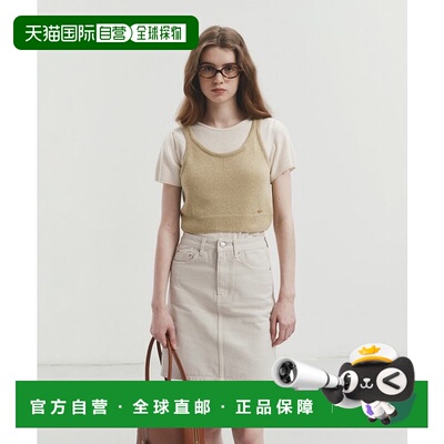 韩国直邮DUNST设计师款休闲复古都市时尚日常通勤女款半身裙UDSK4