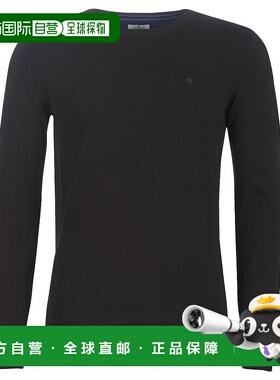 欧洲直邮Tom Tailor 男士 FLORET 针织套衫 黑色长袖针织衫