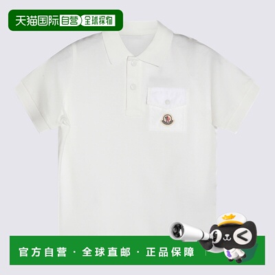 1h可退 香港直邮MONCLER 男童衬衫 K29548A0000689ALK034 AW2025