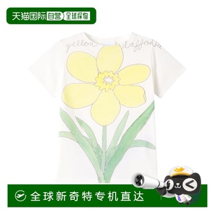 男童 1h可退 古馳 印花棉質(zhì)針織T恤童裝 香港直郵Gucci white白色