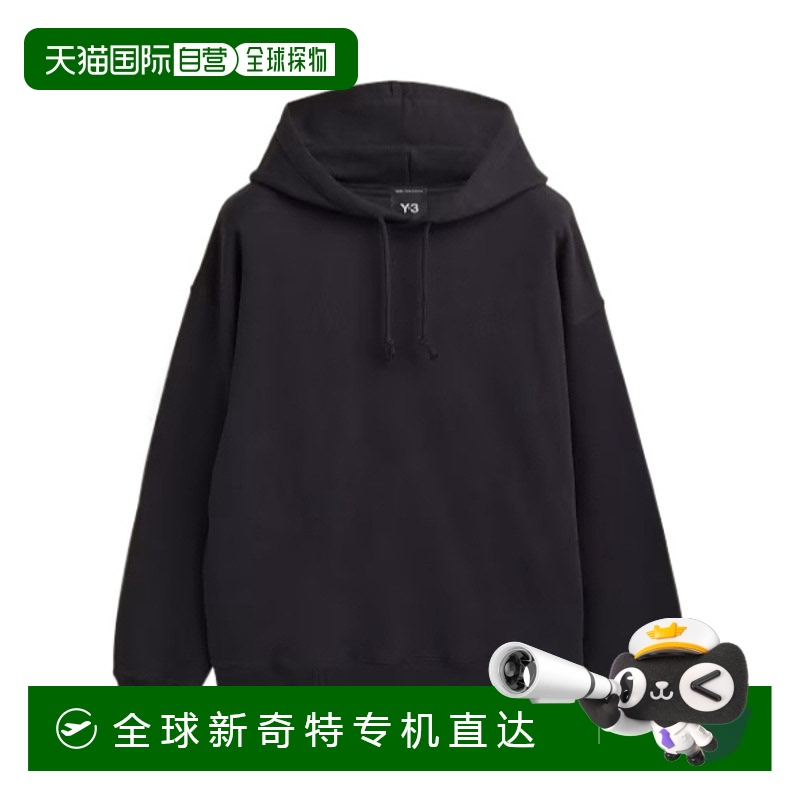 1h可退 香港直邮Y-3 男士卫衣 JX4748 AW2025 黑色 连帽卫衣
